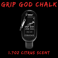 Load image into Gallery viewer, GRIP GOD (Citrus Scent) Liquid Chalk For Deadlifts and Home Gym
