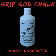 Load image into Gallery viewer, GRIP GOD (Unscented) Liquid Chalk For Deadlifts and Home Gym