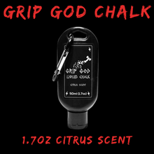 Load image into Gallery viewer, GRIP GOD(Citrus Scent) Liquid Chalk For Deadlifts and Home Gym