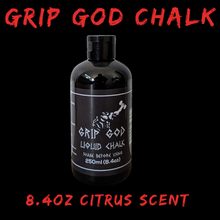 Load image into Gallery viewer, GRIP GOD(Citrus Scent) Liquid Chalk For Deadlifts and Home Gym