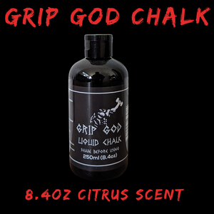 GRIP GOD(Citrus Scent) Liquid Chalk For Deadlifts and Home Gym